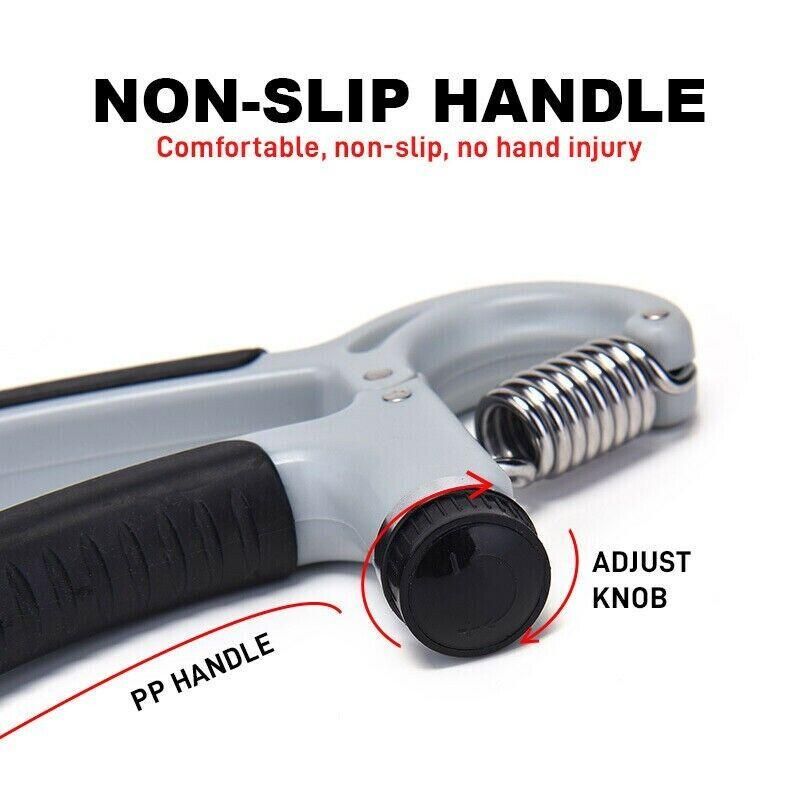 Adjustable Power Hand Grip Forearm Exerciser Gripper Strengthener Trainer view 12