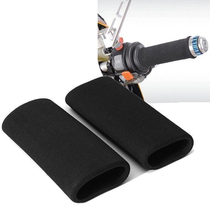 4Pcs Motorbike Motorcycle Slip-On Foam Anti Vibration Comfort Handlebar Cover view 12