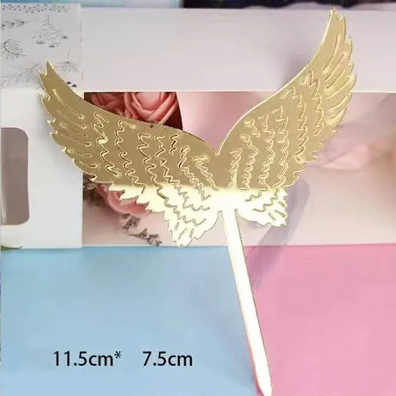 Happy Birthday Acrylic Cake Topper Cake Decoration Golden Silver Party view 13