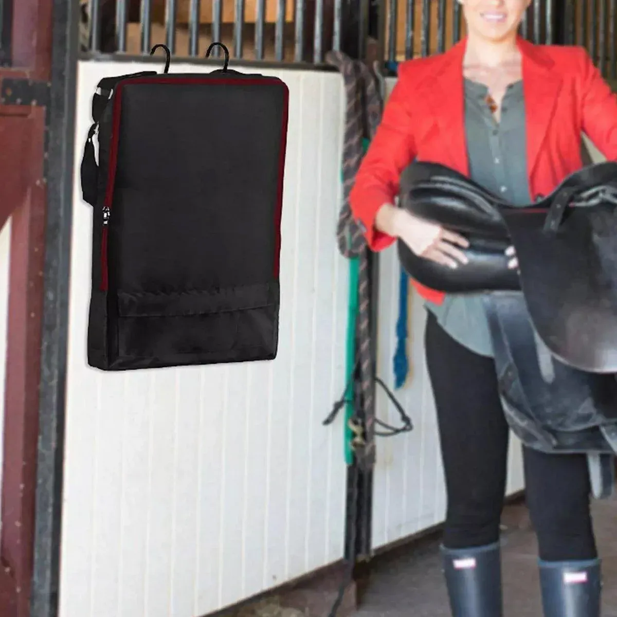 Horse Tack Carry Bag Bridle Halter Bag Pouch Storage Bag Portable Equestrian view 9