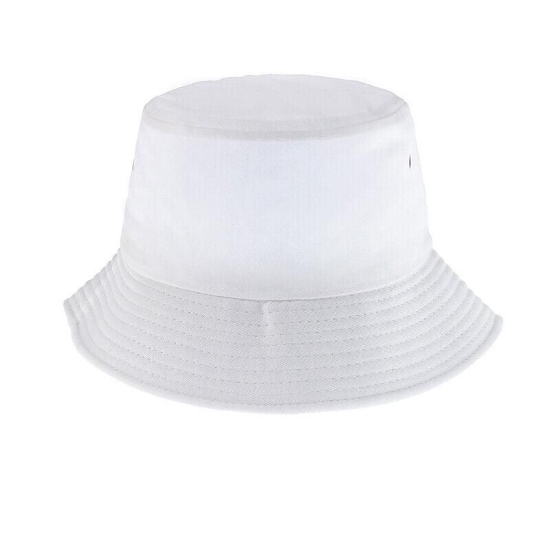 Unisex Men Women Washed Cotton Outdoor Camping Sports Bucket Hats Fisherman — image 1