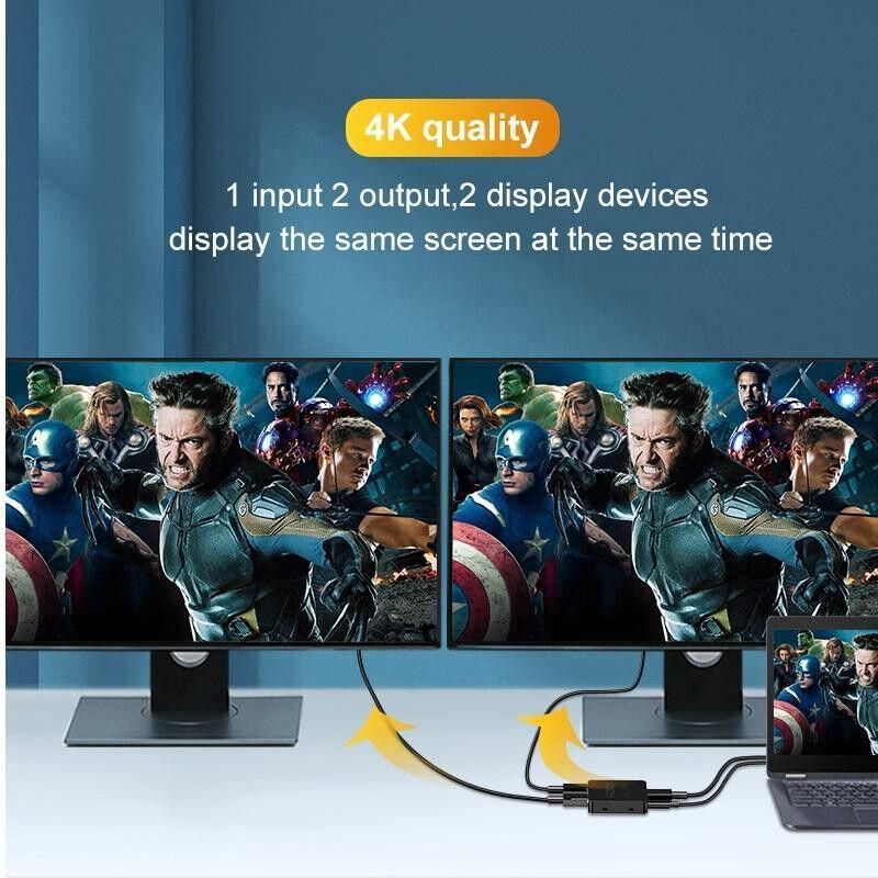 HDMI Switch Splitter 3-in-1 5-in-1 or 1-in-2 1080p 4K Manual or Remote Options view 8