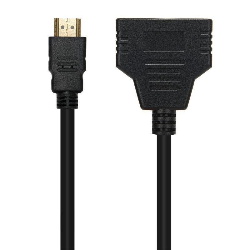 Hdmi Splitter 1 In 2 Out Cable Adapter Converter 1080P Multi Display Duplicator view 3
