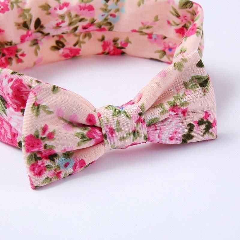 3PCS Soft Headband Wrap Set with Top Knot Single Bow Turban Style Hairbands - #2 view 6