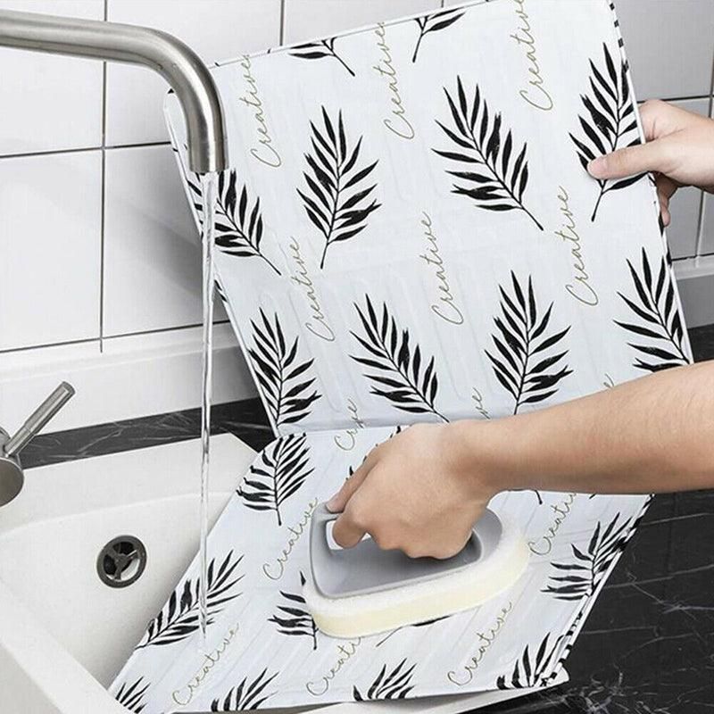 Kitchen Oil Splash Guard Wall Foil Protector Stove Cover Removable Baffle view 7
