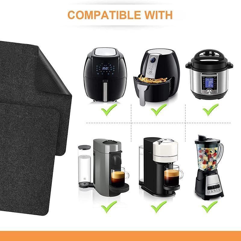 Non Slip Heat Resistant Kitchen Mat for Air Fryer Coffee Maker Toaster 30x45cm view 7