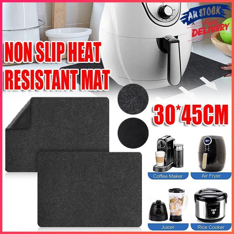 Non Slip Heat Resistant Kitchen Mat for Air Fryer Coffee Maker Toaster 30x45cm view 12