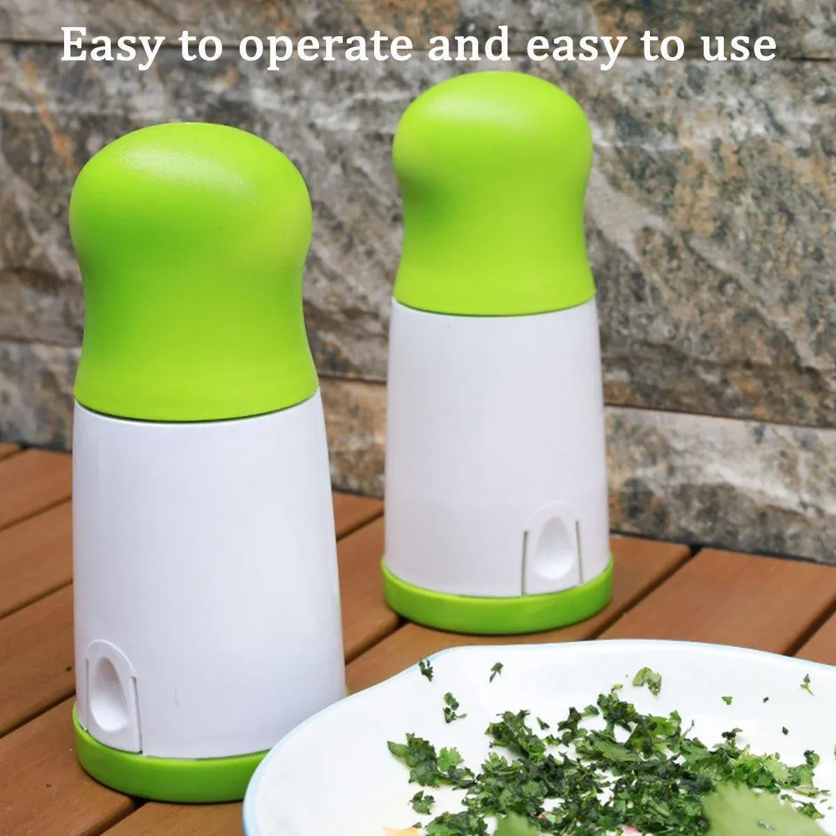 Parsley Shredder Vegetable Cutter Fruit Chopper Herb Grinder Spice Mill Grinding view 6