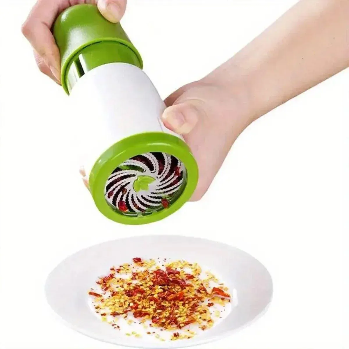 Parsley Shredder Vegetable Cutter Fruit Chopper Herb Grinder Spice Mill Grinding view 15