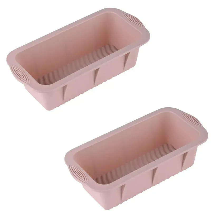2pcs Large Capacity Ice Cube Tray Mold Rectangle Silicone Ice Grid Maker — image 1