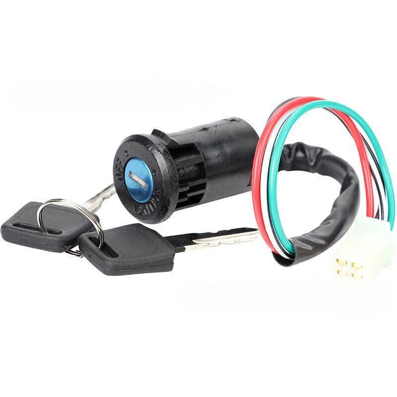 4 Wire Ignition Key Barrel Switch 50Cc 110Cc 125Cc 150Cc Pit Quad Dirt Bike Atv view 2