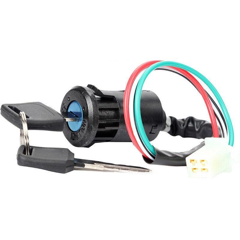 4 Wire Ignition Key Barrel Switch 50Cc 110Cc 125Cc 150Cc Pit Quad Dirt Bike Atv view 4