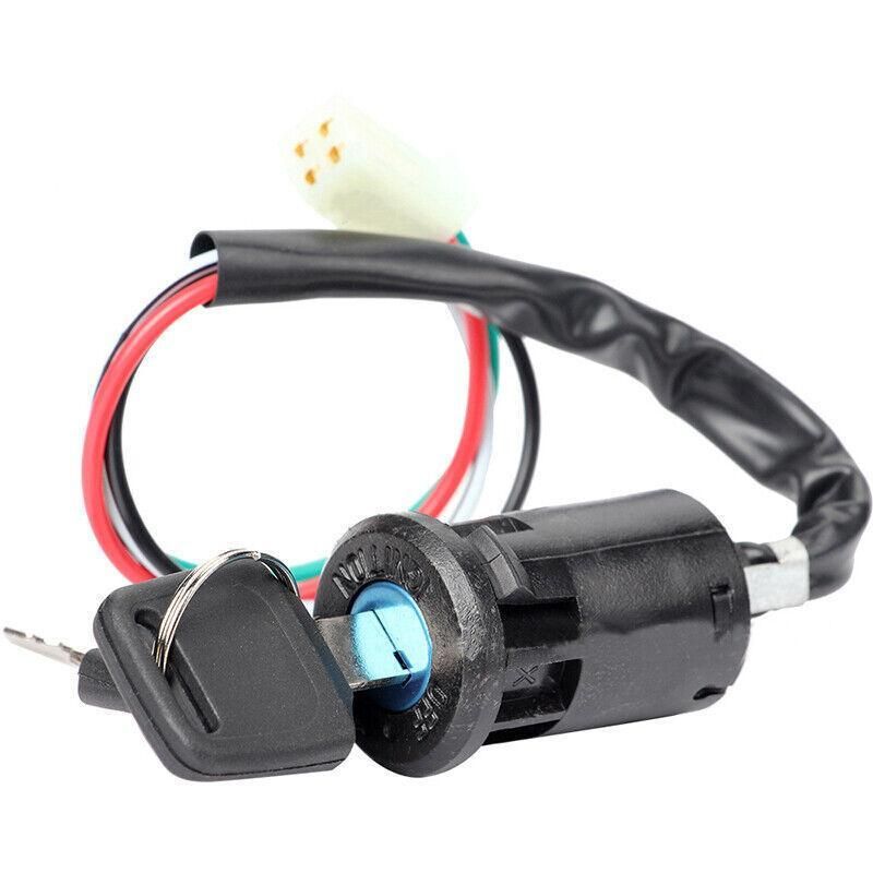 4 Wire Ignition Key Barrel Switch 50Cc 110Cc 125Cc 150Cc Pit Quad Dirt Bike Atv view 6