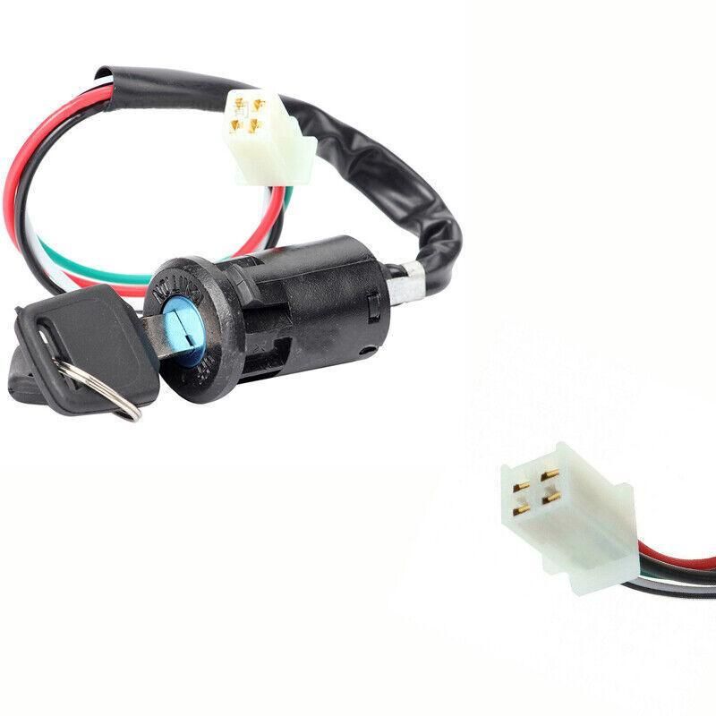 4 Wire Ignition Key Barrel Switch 50Cc 110Cc 125Cc 150Cc Pit Quad Dirt Bike Atv view 12