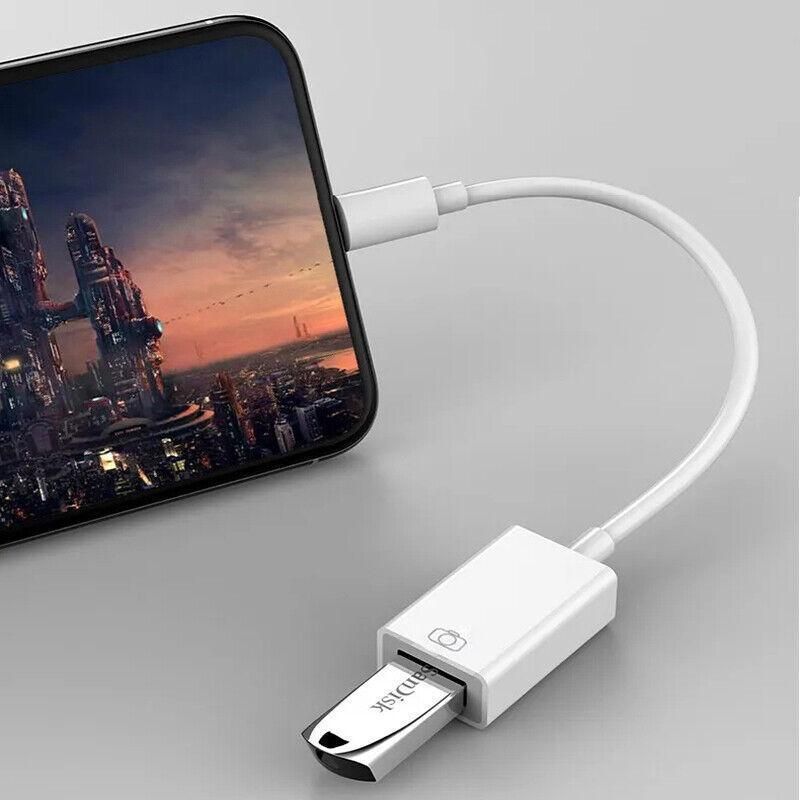 For Iphone Or Type C To Usb Otg Data Cable Adapter Male 3.0 A Female Converter view 4