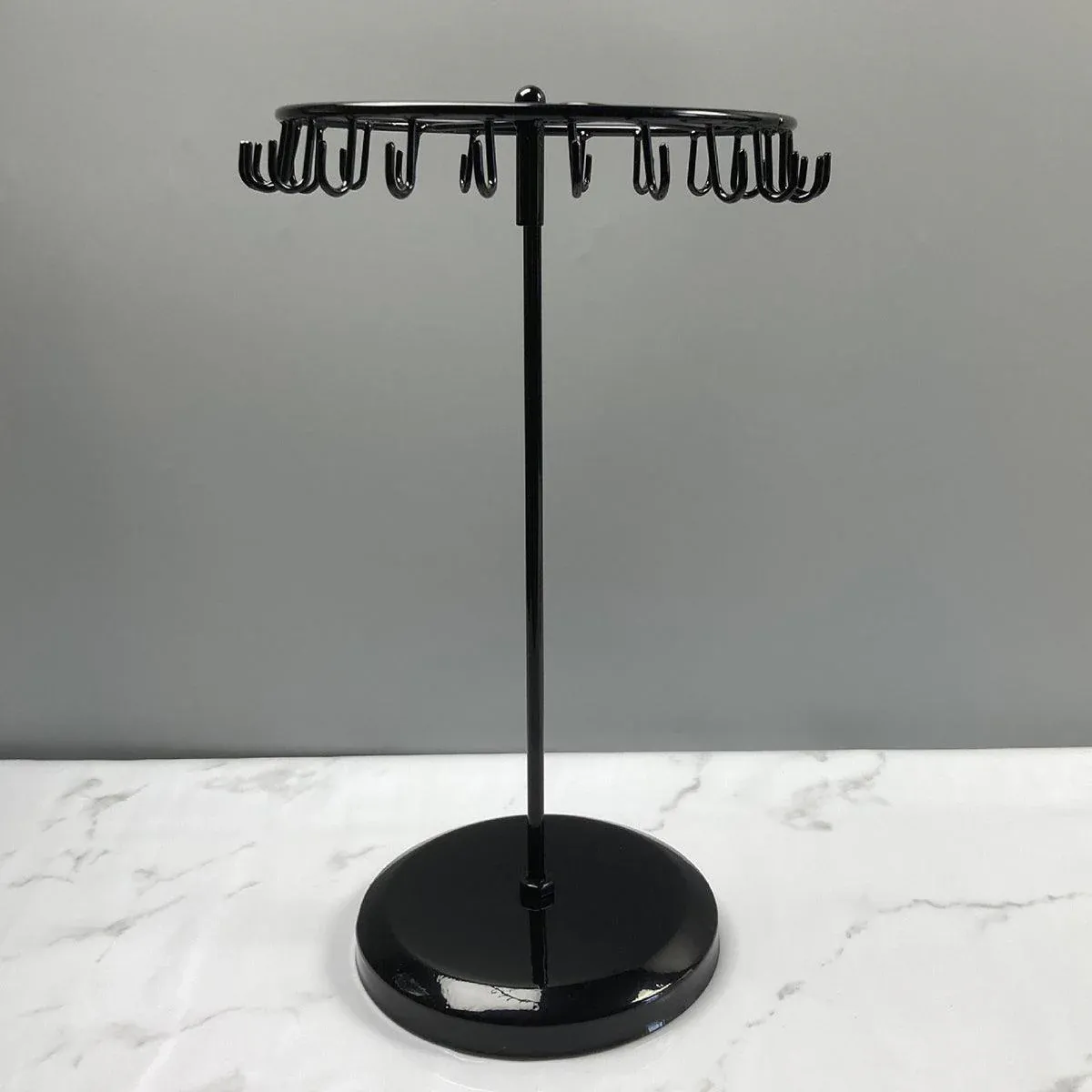 Iron Jewellery Rack Rotating Necklace Display Stand Jewellery Organiser view 13