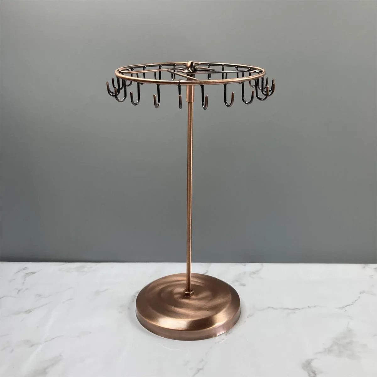 Iron Jewellery Rack Rotating Necklace Display Stand Jewellery Organiser view 14