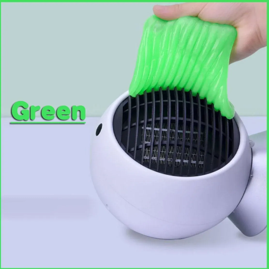 Dust Dirt Cleaning Super Clean Car Laptop Keyboard Home Cleaner - Green view 13
