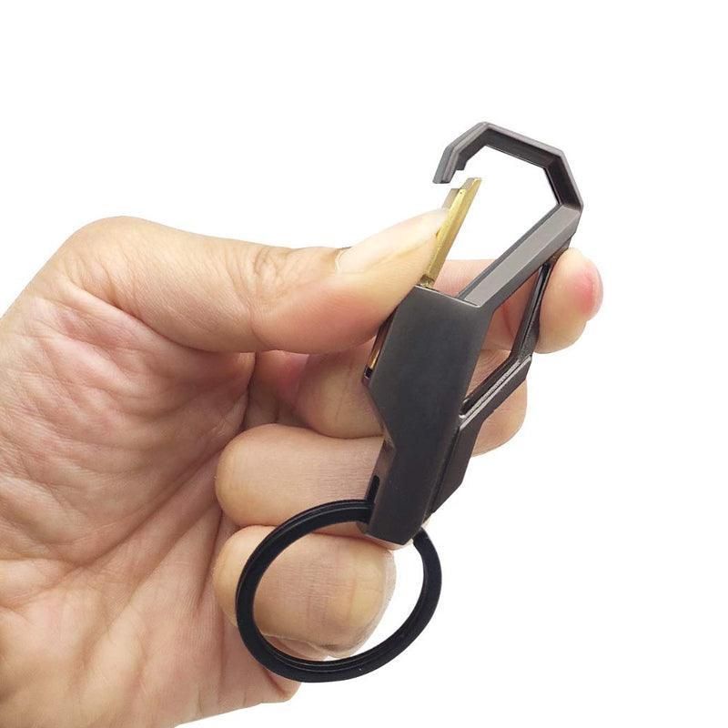 Stylish Metal Car Key Rings Alloy Chain Heavy Duty Gift Keyring Keychain Holder view 4