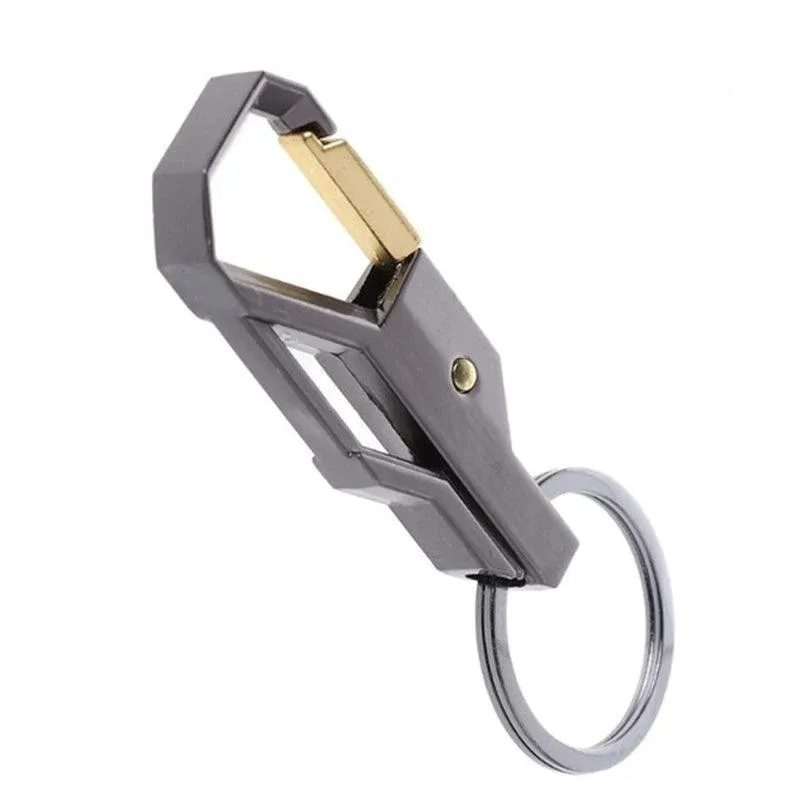 Stylish Metal Car Key Rings Alloy Chain Heavy Duty Gift Keyring Keychain Holder view 5