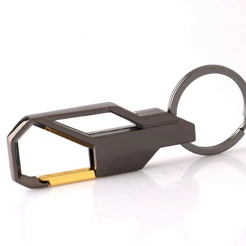 Stylish Metal Car Key Rings Alloy Chain Heavy Duty Gift Keyring Keychain Holder view 6