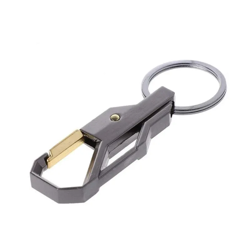 Stylish Metal Car Key Rings Alloy Chain Heavy Duty Gift Keyring Keychain Holder view 8