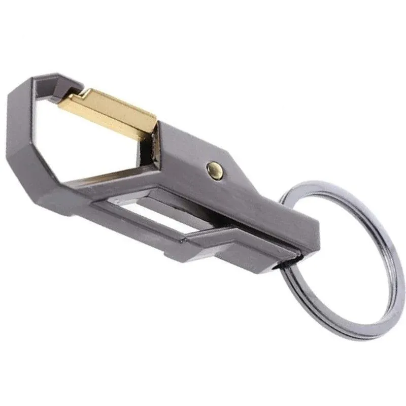 Stylish Metal Car Key Rings Alloy Chain Heavy Duty Gift Keyring Keychain Holder view 9