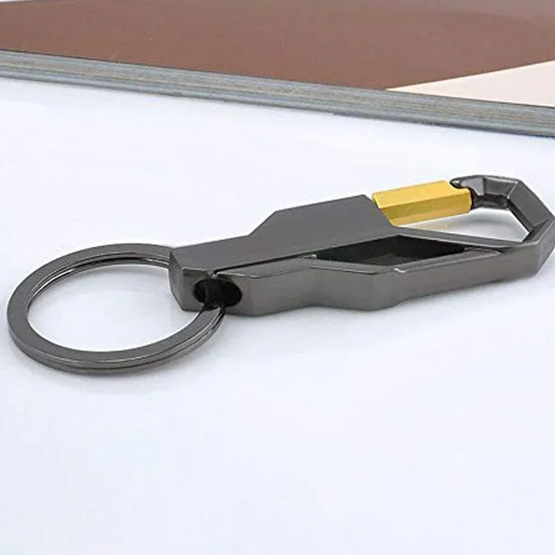 Stylish Metal Car Key Rings Alloy Chain Heavy Duty Gift Keyring Keychain Holder view 10