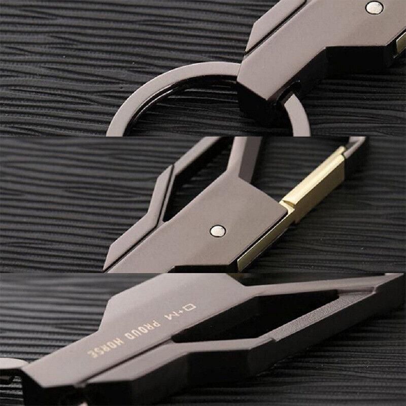 Stylish Metal Car Key Rings Alloy Chain Heavy Duty Gift Keyring Keychain Holder view 11