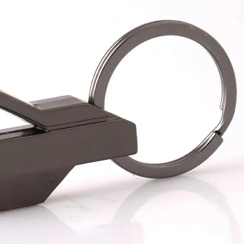 Stylish Metal Car Key Rings Alloy Chain Heavy Duty Gift Keyring Keychain Holder view 12