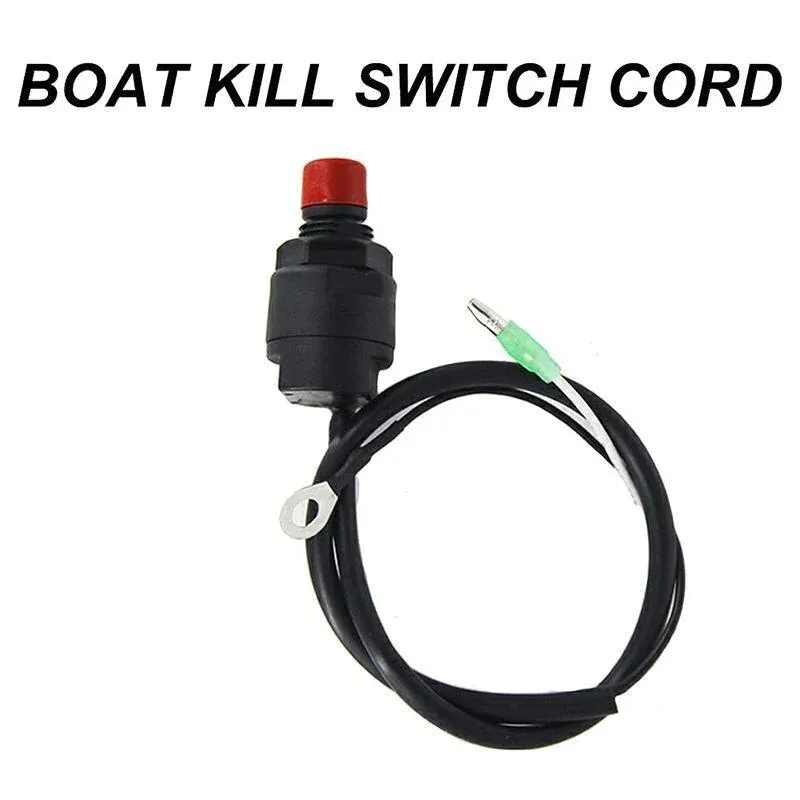 Boat Outboard Engine Motor Kill Stop Switch Emergency Tether Lanyard For Yamaha view 10