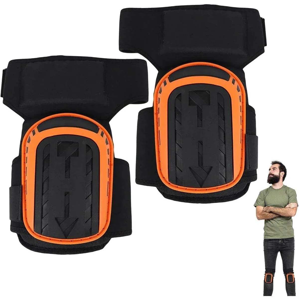 2PCS Motorbike Knee Pads Elbow Pads Bike Rider Protective Gear for Safety view 11