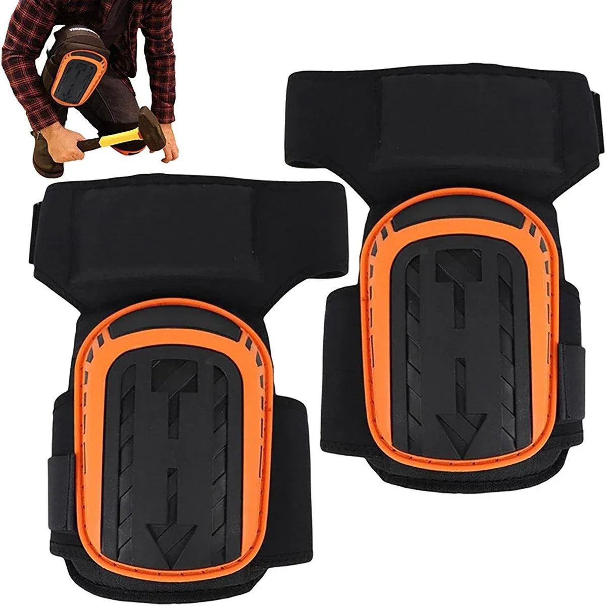 2PCS Motorbike Knee Pads Elbow Pads Bike Rider Protective Gear for Safety view 12