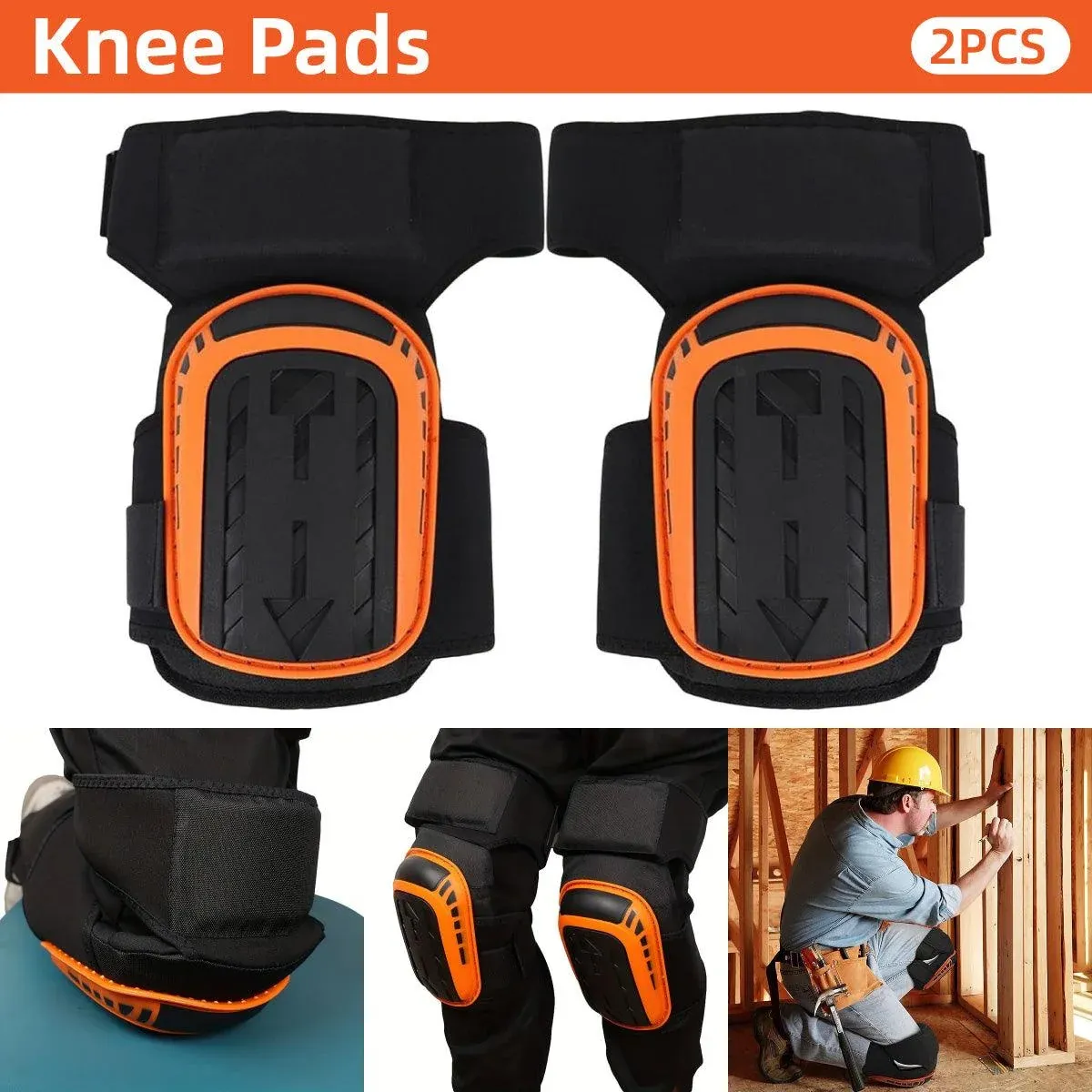 2PCS Motorbike Knee Pads Elbow Pads Bike Rider Protective Gear for Safety view 14