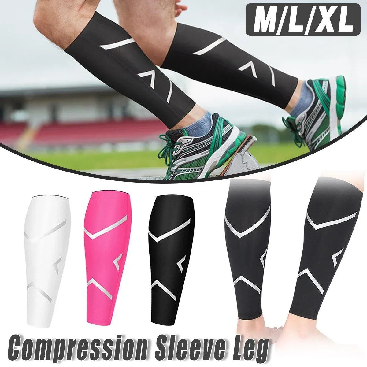 1 Unit Breathable Sports Shin Guards Knee Pads for Cycling Running Football view 2