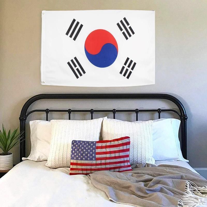 Large South Korea Flag Heavy Duty Outdoor Korean 90 X 150 CM - 3ft x 5ft view 7