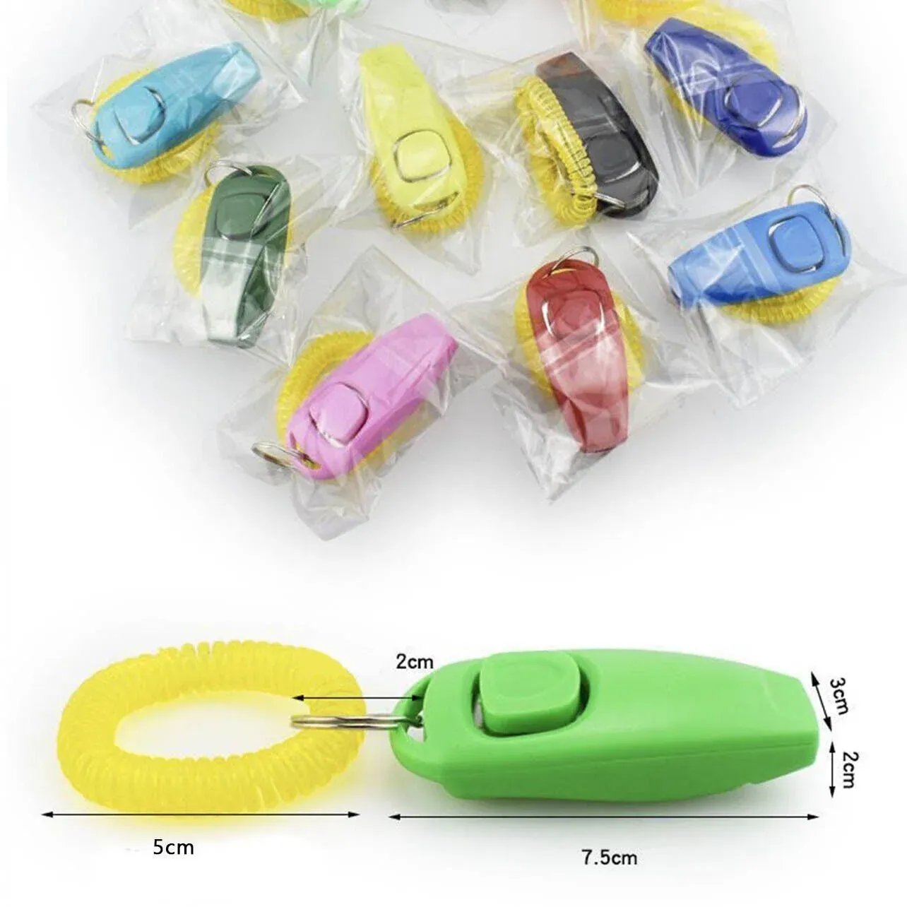 Dog Whistle and Clicker Set for Training Stop Barking Obedience Tool Combo view 4
