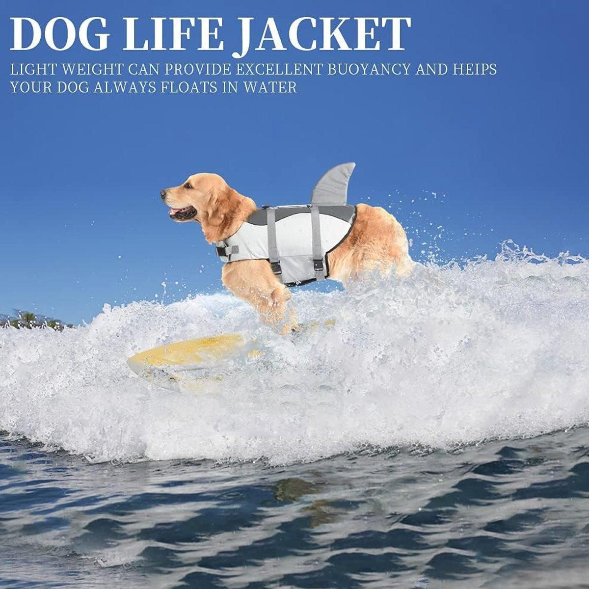 Pet Life Jacket Dog Swim Vest Outdoor Water Gear for Summer Swimming view 13