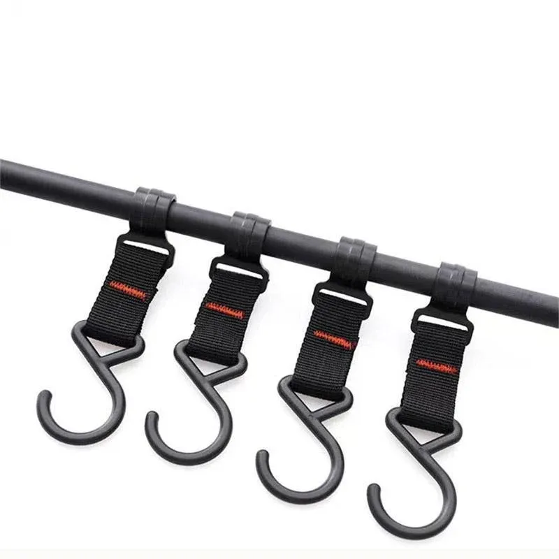 Outdoor Camping Hanging Rack Desktop Shelf Table Side Storage Camping Organizer view 9