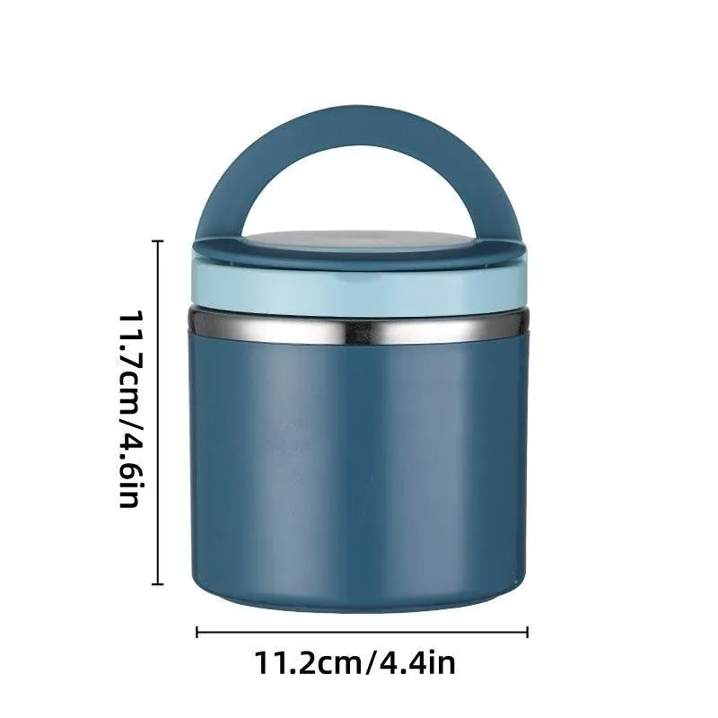 Stainless Steel Insulated Lunch Box Bento Box Thermal Food Container Breakfast view 4