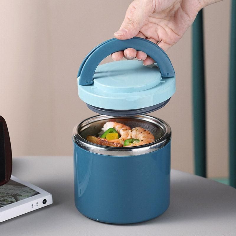 Stainless Steel Insulated Lunch Box Bento Box Thermal Food Container Breakfast view 13