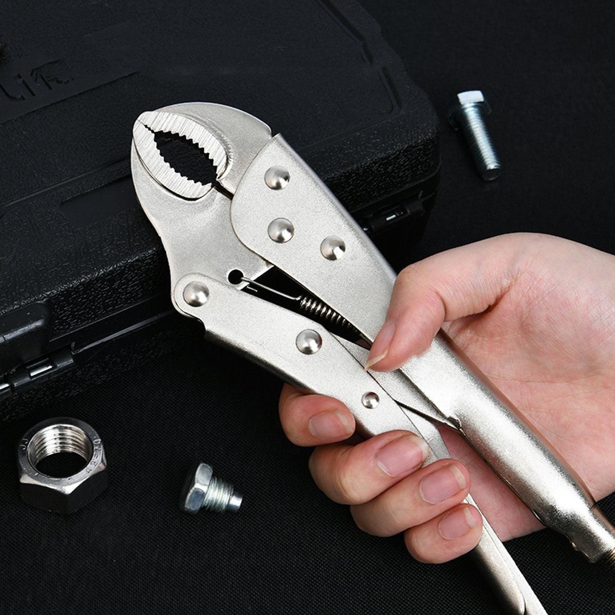 Multi-functional C-type Pliers Strong Manual Grip Round Mouth Clamping Tool view 13