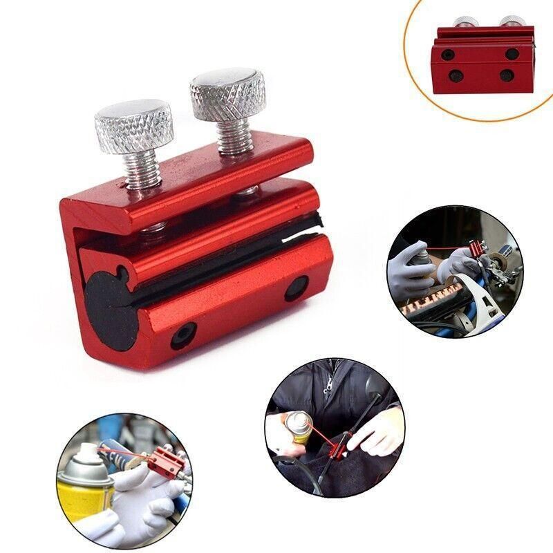 Universal Motorcycle Dual Cable Oiler Luber Lubricator Tool Mx Dirt Bike view 8