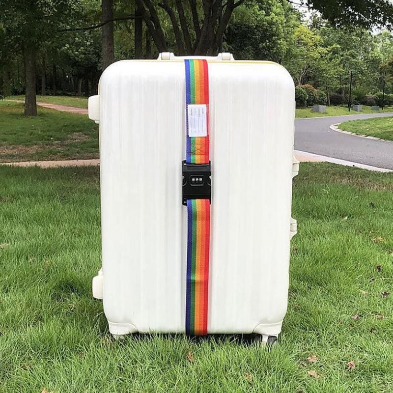 Luggage Strap Code Password Travel Suitcase Secure Lock Safe Nylon Packing view 8