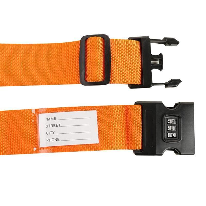 Luggage Strap Code Password Travel Suitcase Secure Lock Safe Nylon Packing view 12