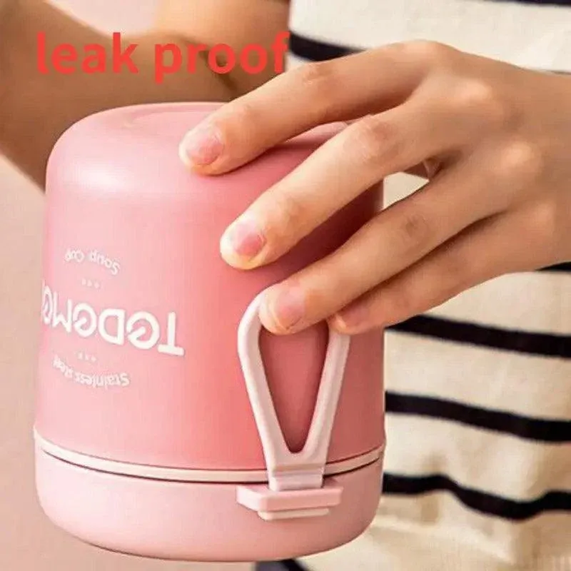 530ml Stainless Steel Insulated Lunch Box Portable Food Storage Mug Soup Meals view 8