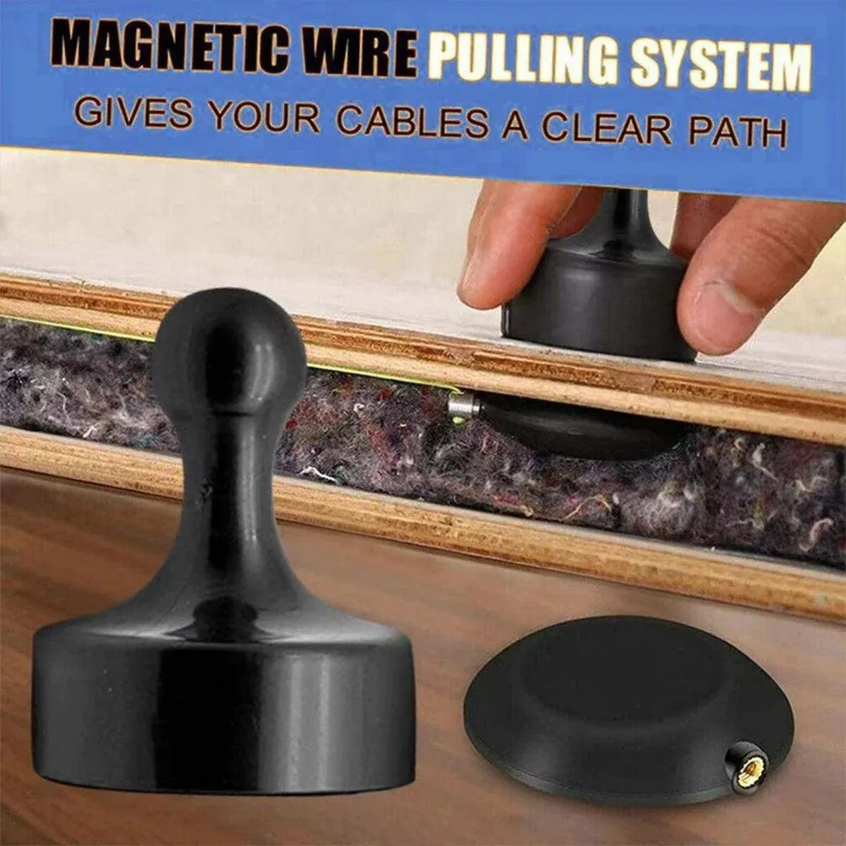 Magnetic Threader Professional Snap Wire Puller Guider Cable Running Device view 5