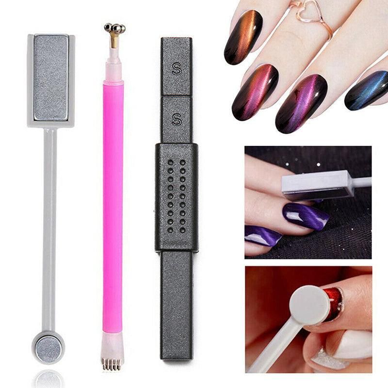 Nail Art Cat Eye Effect Stick for UV Gel Polish Design Tool for Manicure view 9