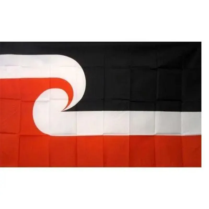 Large Maori Flag 90x150cm Tino Rangatiratanga NZ Flag Outdoor Polyester view 9