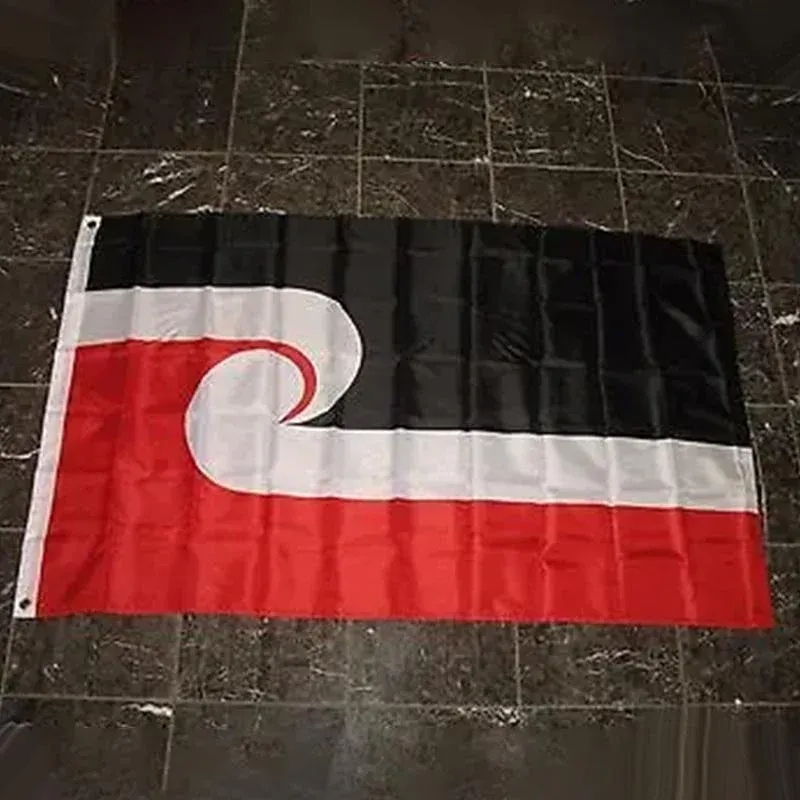 Large Maori Flag 90x150cm Tino Rangatiratanga NZ Flag Outdoor Polyester view 10